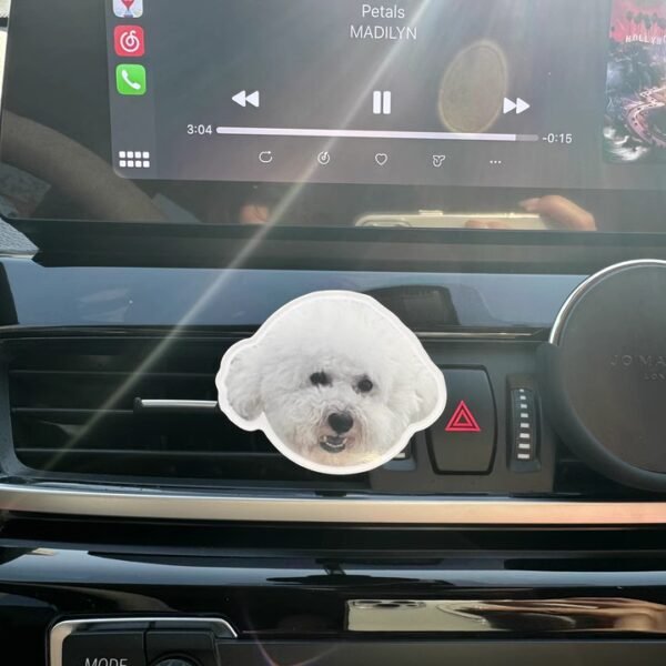 Set of 6 Customized photo car air outlet buckle - Image 2