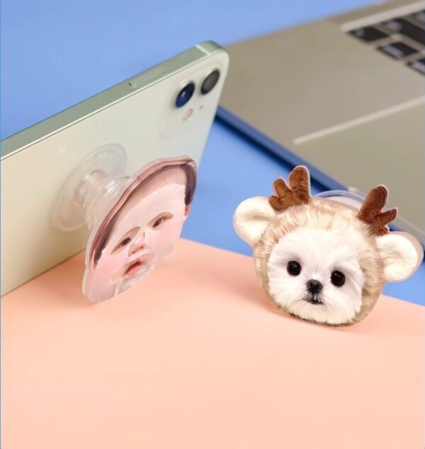 Set of 5 Customized photo phone holder